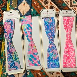Set of 4 Lilly Pulitzer headbands